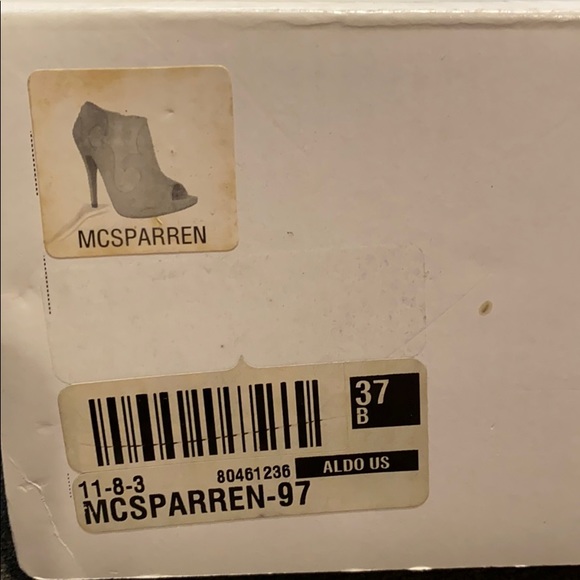 Aldo Western Style Heels Size 7 - Picture 5 of 5